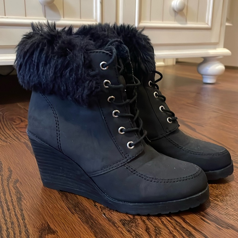 H&M wedge boots